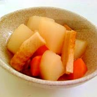 めんつゆで簡単♪大根とちくわの煮物